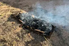 Caixão é encontrado incendiado às margens da BR-316, em Alegrete do Piauí