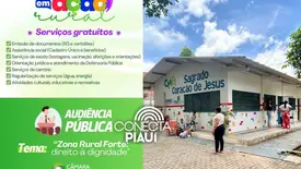 Câmara em Ação leva mais de 50 serviços à zona rural de Teresina nesta sexta (17) (Foto: Reprodução)