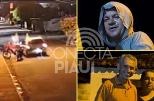 Câmeras flagram atropelamento que matou dois homens em Cocal; motorista fugiu (Foto: Reprodução)