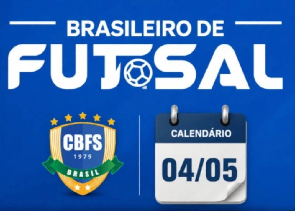 Campeonato Brasileiro de Futsal 2026 começa em junho com 16 equipes