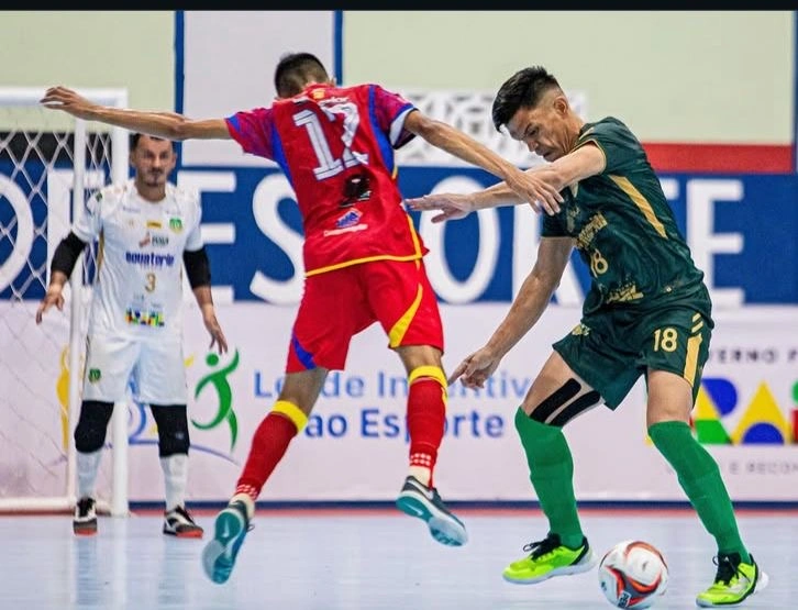 Campo Largo é derrotado pelo Bregafó no jogo de ida das oitavas da Copa do Brasil de Futsal