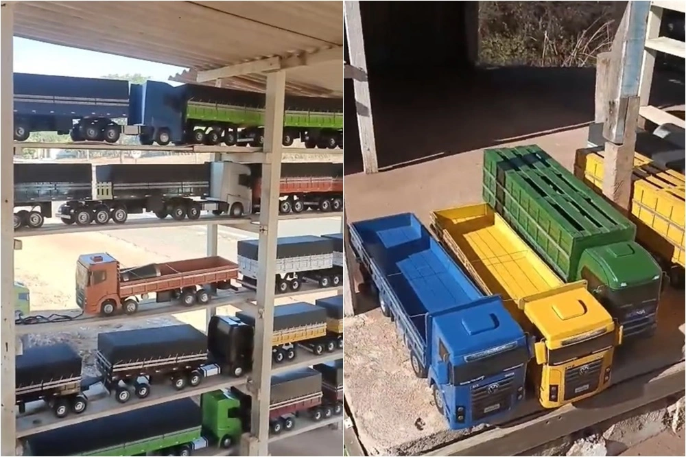 Carreata e tradição de caminhões em miniatura encanta e movimenta cidade no Piauí