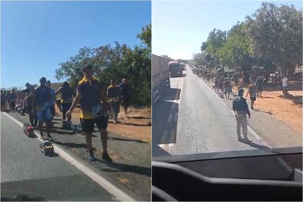 Carreata e tradição de caminhões em miniatura encanta e movimenta cidade no Piauí