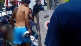 Casal fica gravemente ferido após moto colidir com carro na zona Leste de Teresina (Foto: Reprodução)