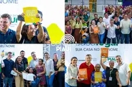 Cerca de 124 famílias recebem registros do Programa Casa Legal em Lagoa do Piauí