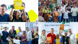 Cerca de 124 famílias recebem registros do Programa Casa Legal em Lagoa do Piauí (Foto: Assessoria)