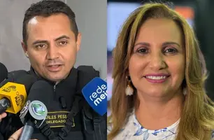 Charles Pessoa e Carmelita Castro (Foto: Conecta Piauí)