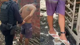 'Chico Doido' apontado como líder do tráfico de drogas é preso em Campo Maior (Foto: Divulgação/SSP-PI)