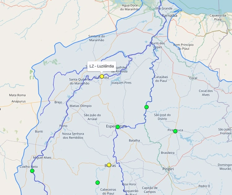 Chuvas elevam volume de água e reforçam monitoramento em cidades do estado.