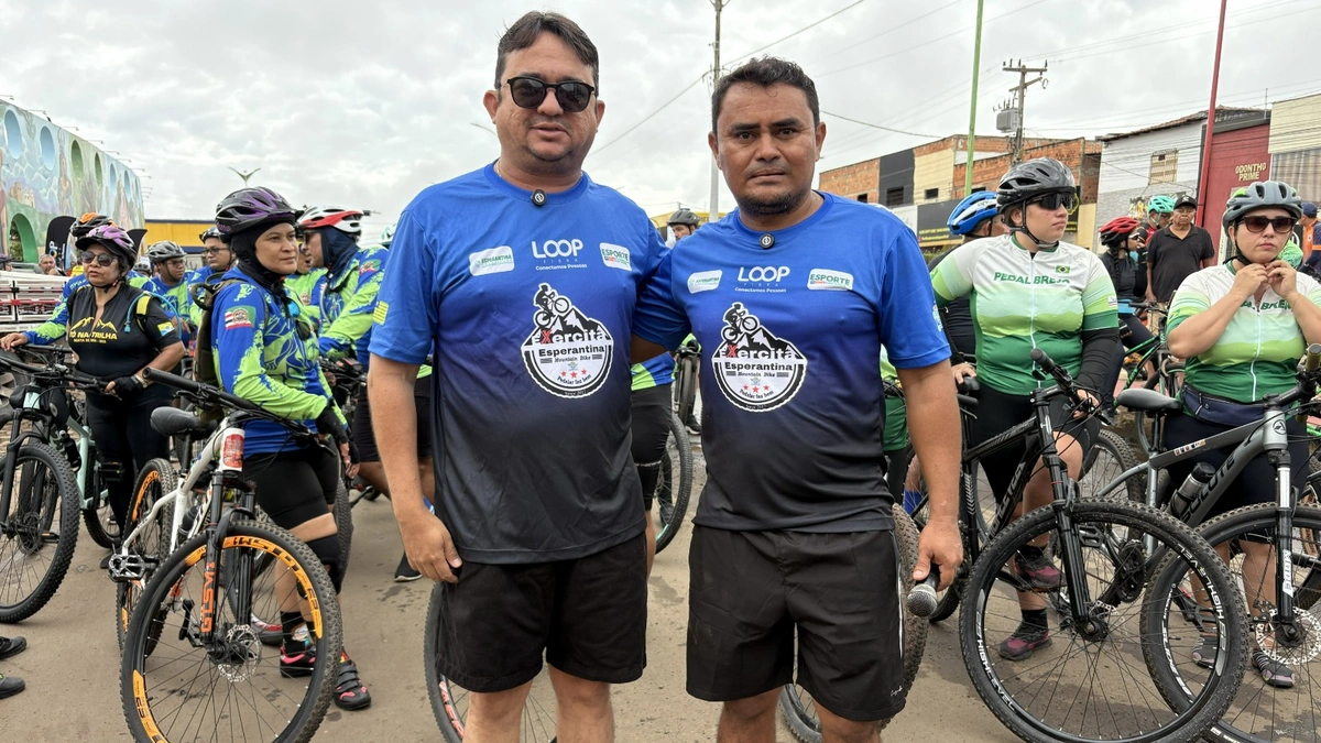 Ciclistas desafiam trilhas em evento até Cachoeira do Urubu, em Esperantina