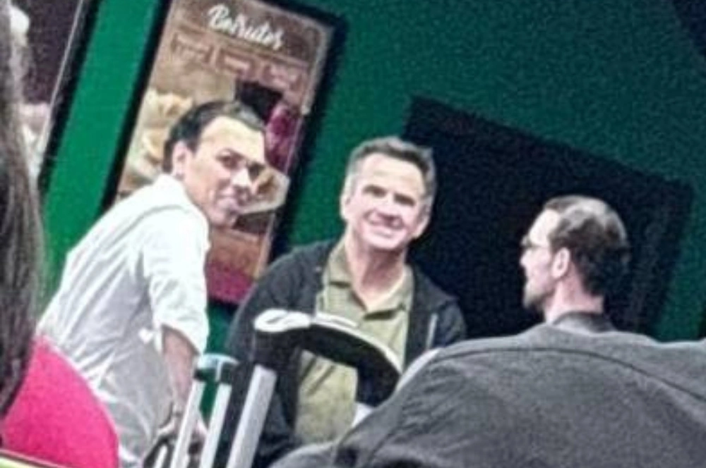 Ciro Nogueira ao lado de Haran Sampaio e Danillo de Sousa, denunciados à Justiça por fraudes no setor de combustíveis