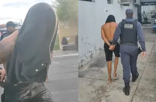 Com várias passagens pela polícia, homem é preso com celular suspeito em Teresina (Foto: Repórter 12 / Conecta Piauí)
