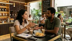 Como estabelecer limites emocionais no início de um relacionamento (Foto: Imagem gerada por IA)