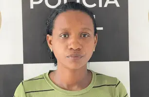 Condenada por latrocínio é presa em Demerval Lobão após crime em Teresina (Foto: Divulgação/Polícia Civil)