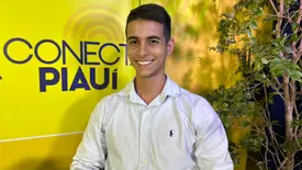 Conecta Podcast: Larisson Brenner é entrevistado na Feira do Empreendedor (Foto: Conecta Piauí)