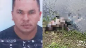 Corpo de Gilcivaldo Pereira dos Santos, de 44 anos (Foto: Divulgação)