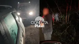 Corpo em decomposição é encontrado em mata na zona rural de Curralinhos (Foto: Reprodução)