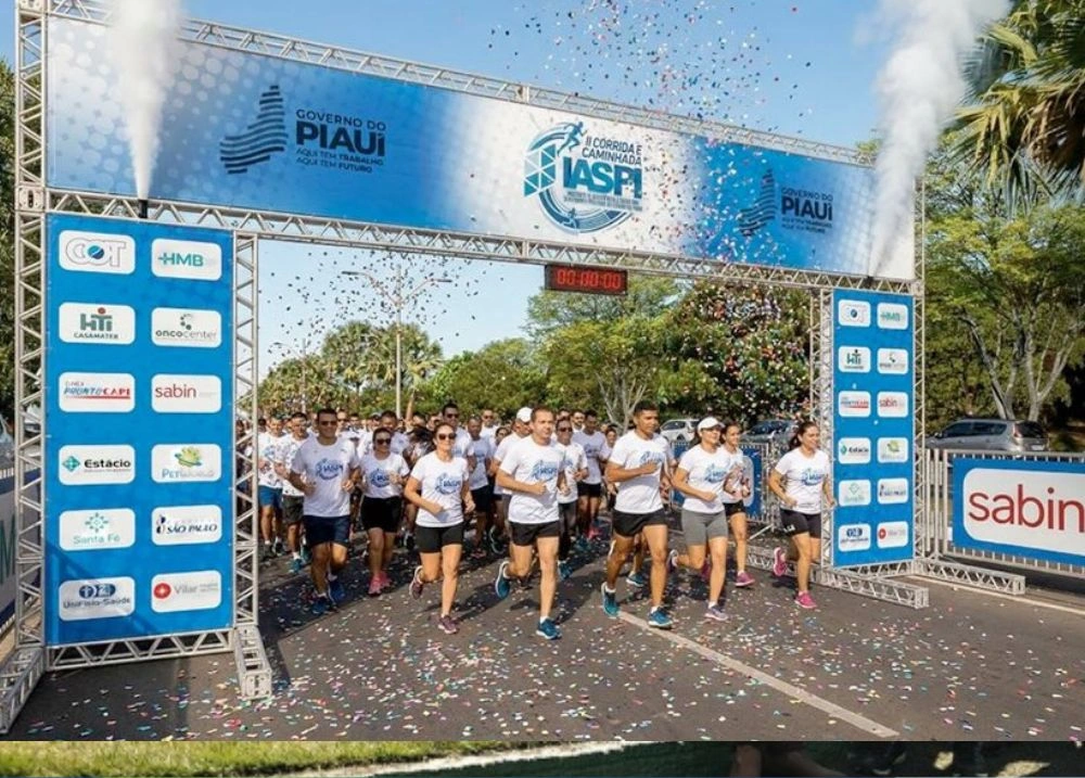 Corrida do IASPI reúne atletas e incentiva saúde em Teresina
