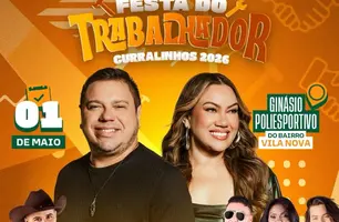 Curralinhos promove Festa do Trabalhador com shows no dia 01 de maio (Foto: Reprodução)