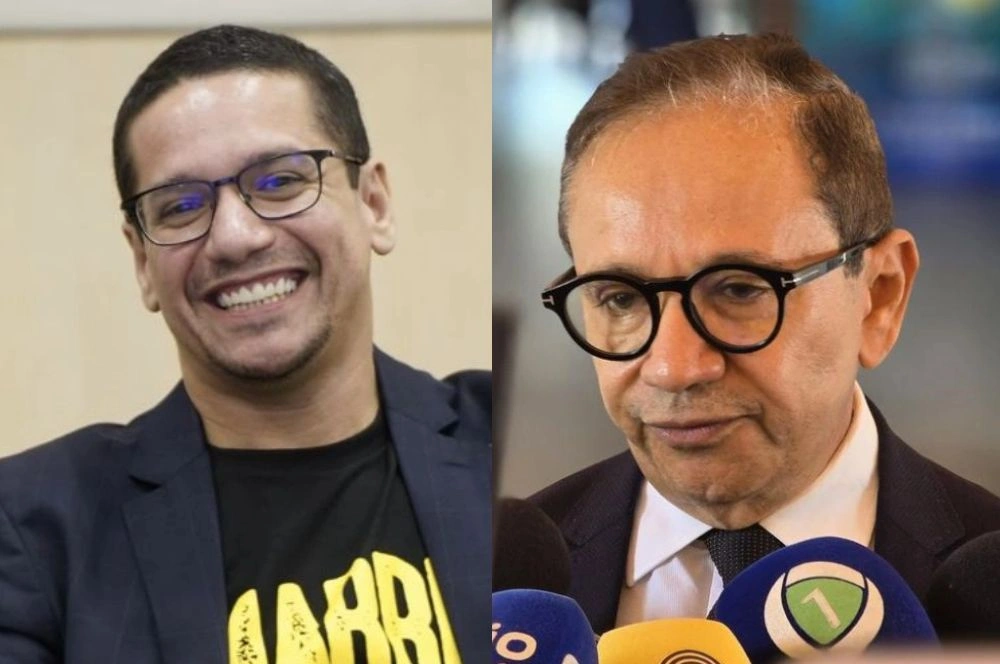 Daniel Oliveira e Dr. Hélio