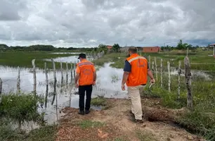 Defesa Civil intensifica ações em Ilha Grande após inundações (Foto: Ascom Defesa Civil)