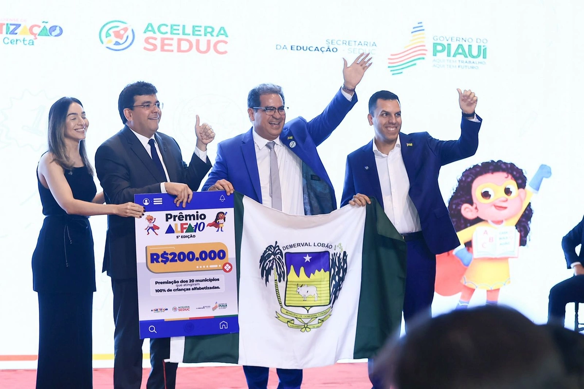 Demerval Lobão alcança 100% de alfabetização e se destaca no Alfa-10