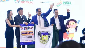 Demerval Lobão alcança 100% de alfabetização e se destaca no Alfa-10 (Foto: Reprodução)