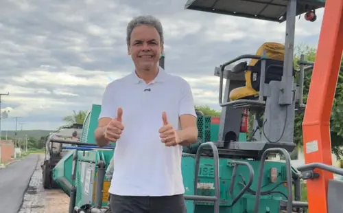 Deputado Gil Carlos viabiliza primeira pavimentação asfáltica da história de Nova Santa Rita
