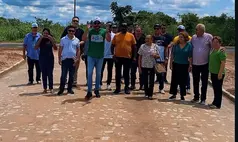 Deputado Marcus Kalume entrega 3.000 m² de calçamento na zona rural de Floriano
