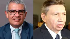 Desembargadores José Wilson Ferreira de Araújo Júnior e Olímpio Passos Galvão (Foto: Divulgação/TJ-PI)