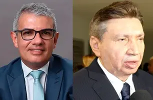 Desembargadores José Wilson Ferreira de Araújo Júnior e Olímpio Passos Galvão (Foto: Divulgação/TJ-PI)