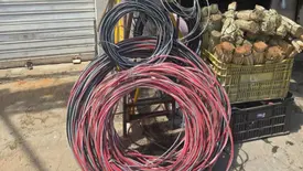 Dono de loja de material de construção é preso em Timon com fios furtados da Equatorial (Foto: Reprodução)