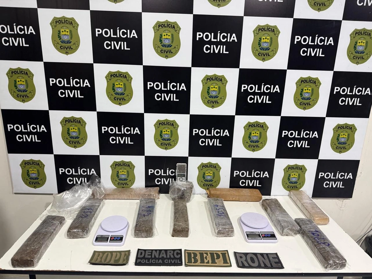 Duas mulheres são presas com 10 tabletes de drogas na zona Sul de Teresina