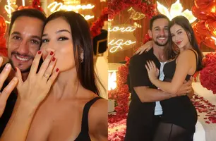 Duda Wendling e Luiz Otávio Mesquita anunciam fim do relacionamento (Foto: Reprodução)