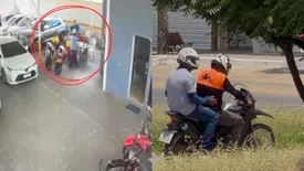 Dupla armada assalta revendedora de carros em Parnaíba (Foto: Reprodução)