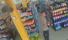 Dupla de criminosos são flagrados tentando assaltar comércio em Timon; vídeo