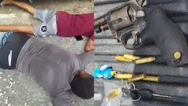 Dupla é presa com armas e motos roubadas na zona sul de Teresina (Foto: Reprodução)