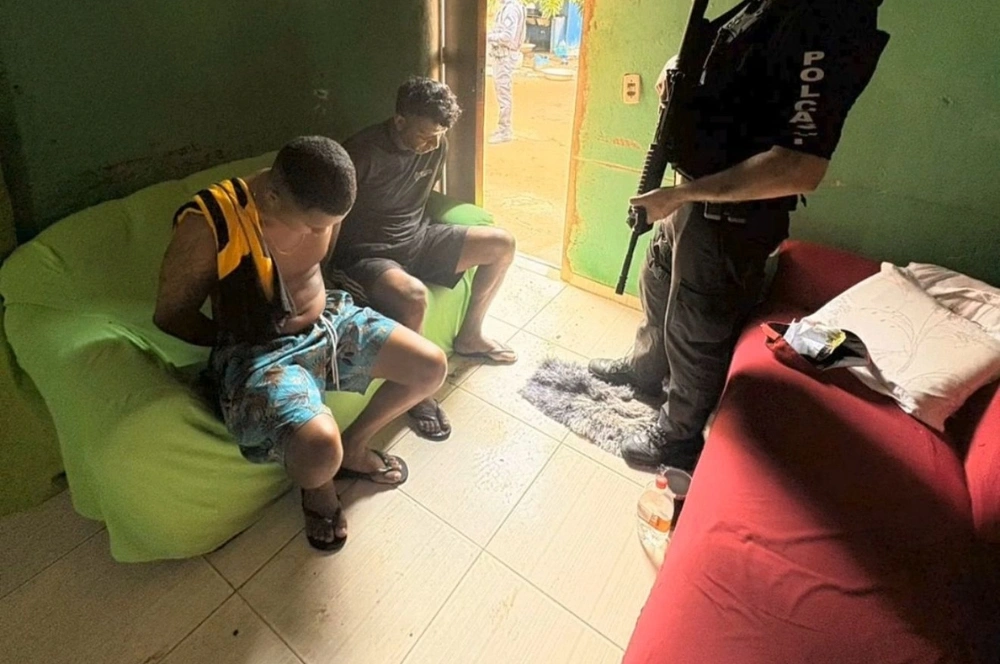 Dupla é presa suspeita de roubo violento contra idosa em Caracol, no Sul do Piauí