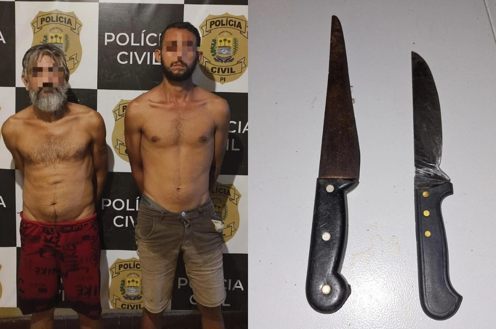 Dupla invade casa, agride moradora e é localizada em imóvel abandonado em Barras