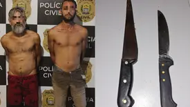 Dupla invade casa, agride moradora e é localizada em imóvel abandonado em Barras (Foto: Divulgação/Polícia Civil)