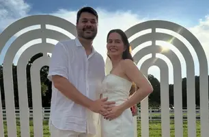 É menina: Casal Giorgi Mesquita e Lívia Castelo Branco anunciam primeira gravidez (Foto: Instagram)
