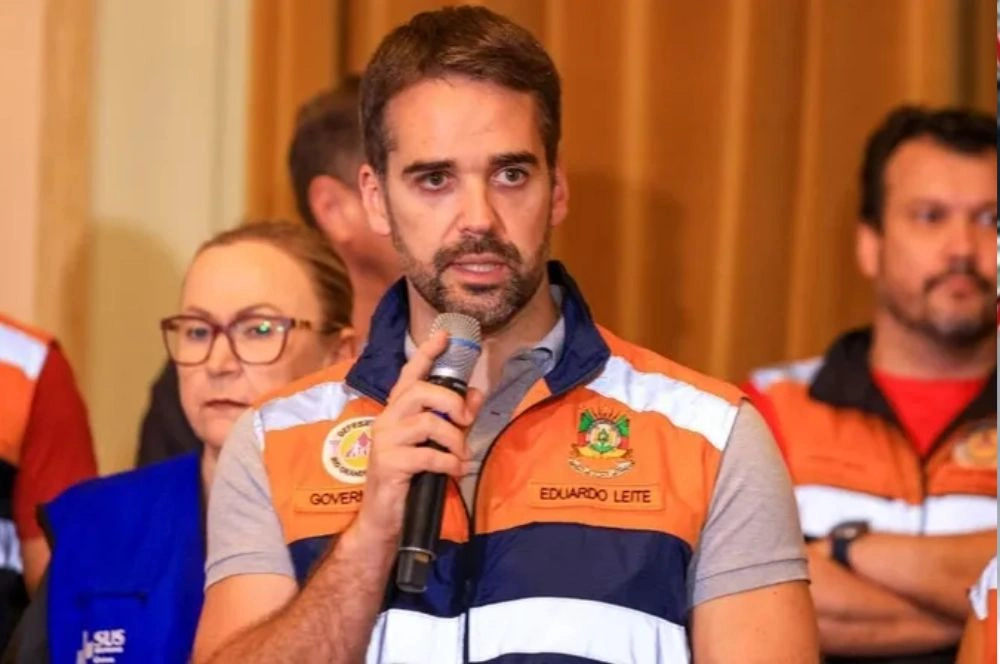 Eduardo Leite, governador do Rio Grande do Sul