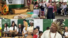 Educação no CETI Oka Ka Inaminanoko fortalece a identidade indígena no Piauí (Foto: Conecta Piauí)