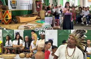 Educação no CETI Oka Ka Inaminanoko fortalece a identidade indígena no Piauí (Foto: Conecta Piauí)