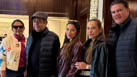 Em família, empresária Risângela Lima esteve em dias de férias por Buenos Aires (Foto: Instagram)