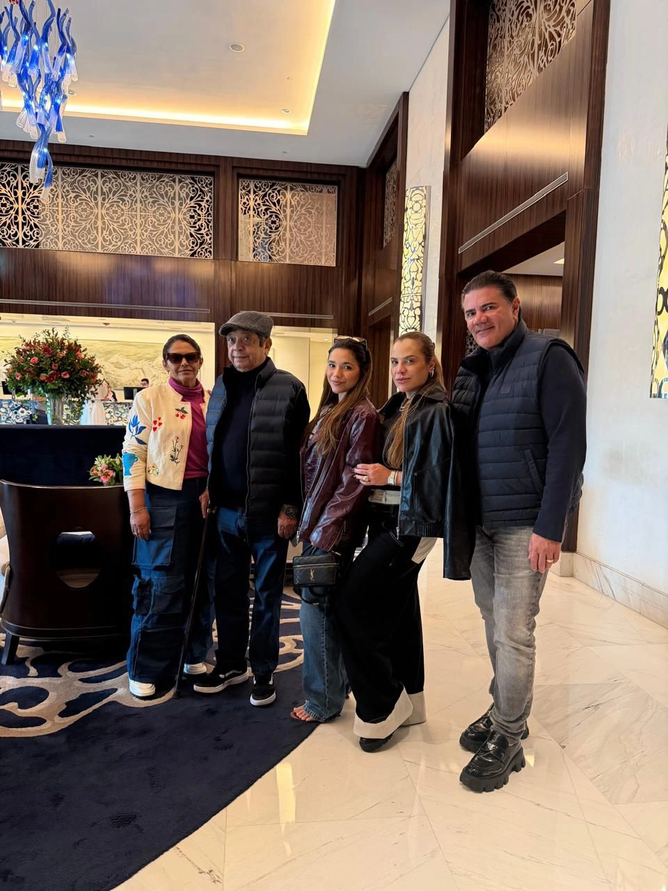 Em família, empresária Risângela Lima esteve em dias de férias por Buenos Aires