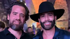 Empresário Iran Felinto e o cantor Gusttavo Lima em clique especial durante evento (Foto: Instagram)