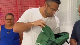 Entrega de kits escolares reforça incentivo à educação em Morro do Chapéu (Foto: Reprodução)