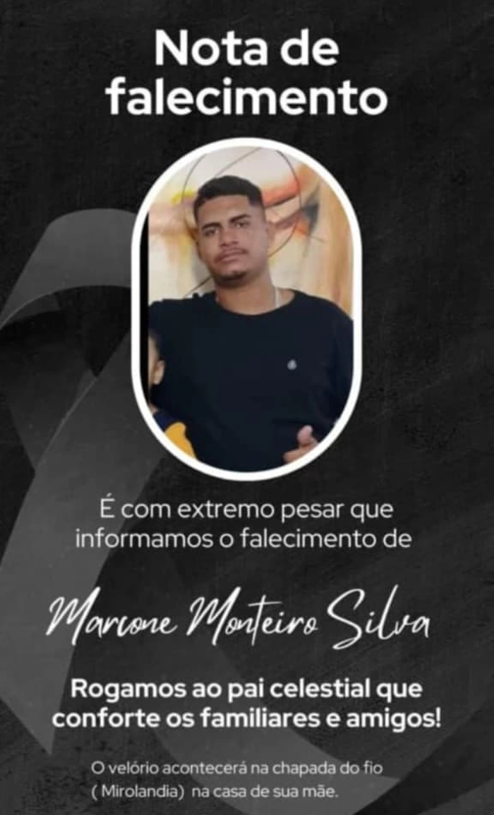 Entregador por aplicativo é morto a tiros ao sair de casa em Picos