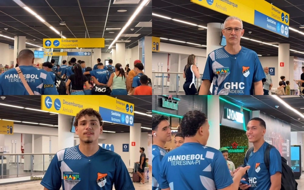 Equipe do Piauí vai ao Mundial de Handebol com foco no pódio